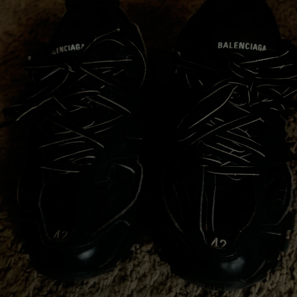 Balenciaga Black Men's Sneakers - Picture 2 of 4